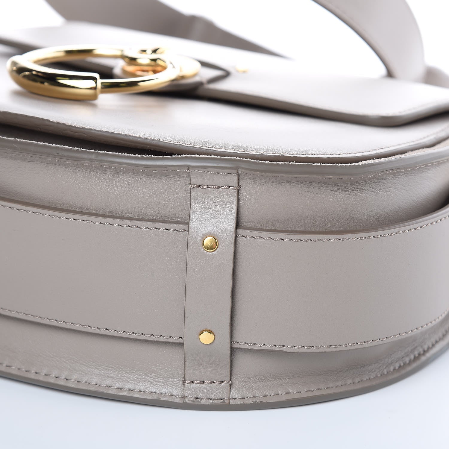 Chloe Calfskin Large Tess Bag Motty Grey 8 of 8