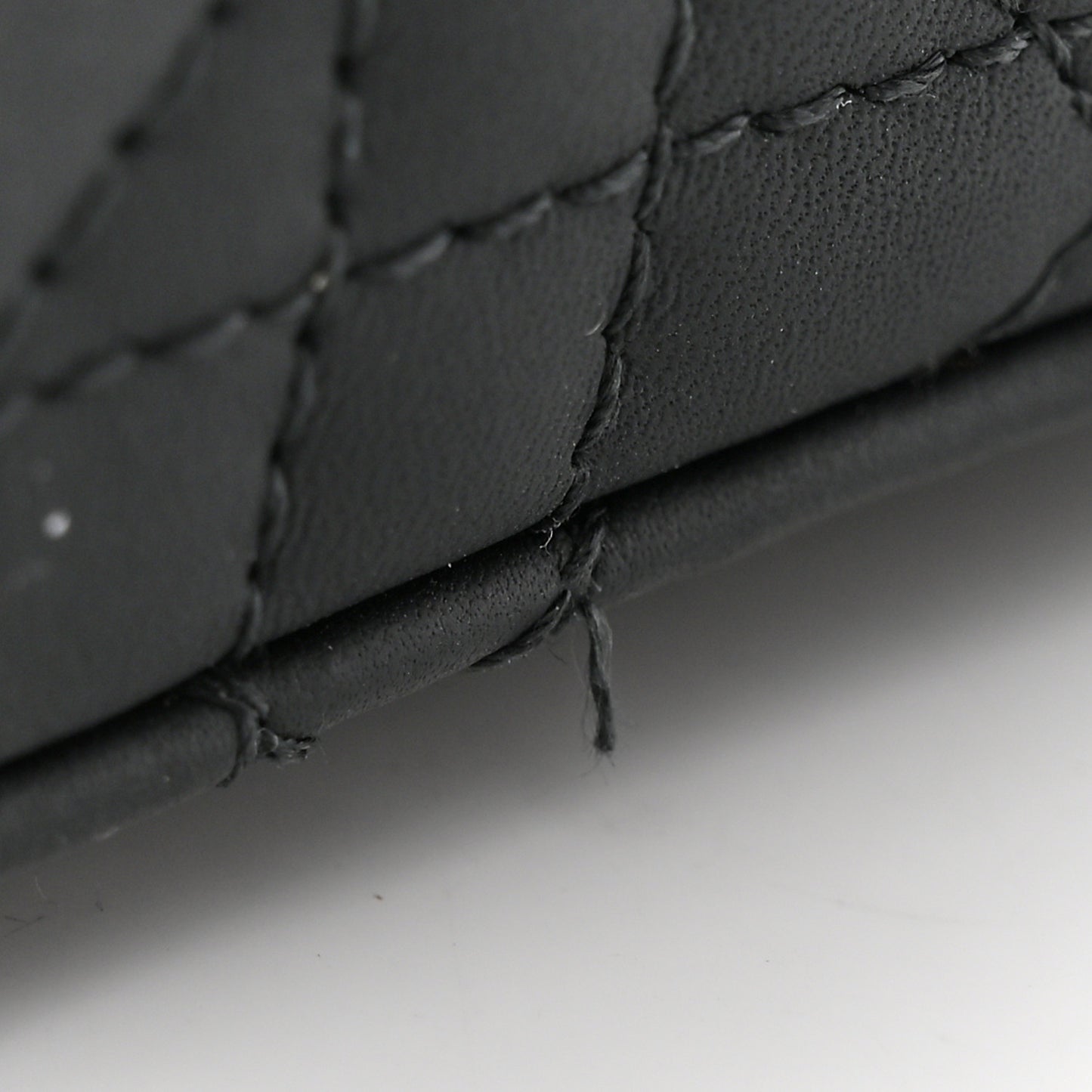 Ultra Matte Calfskin Cannage Medium Lady D-Joy Black