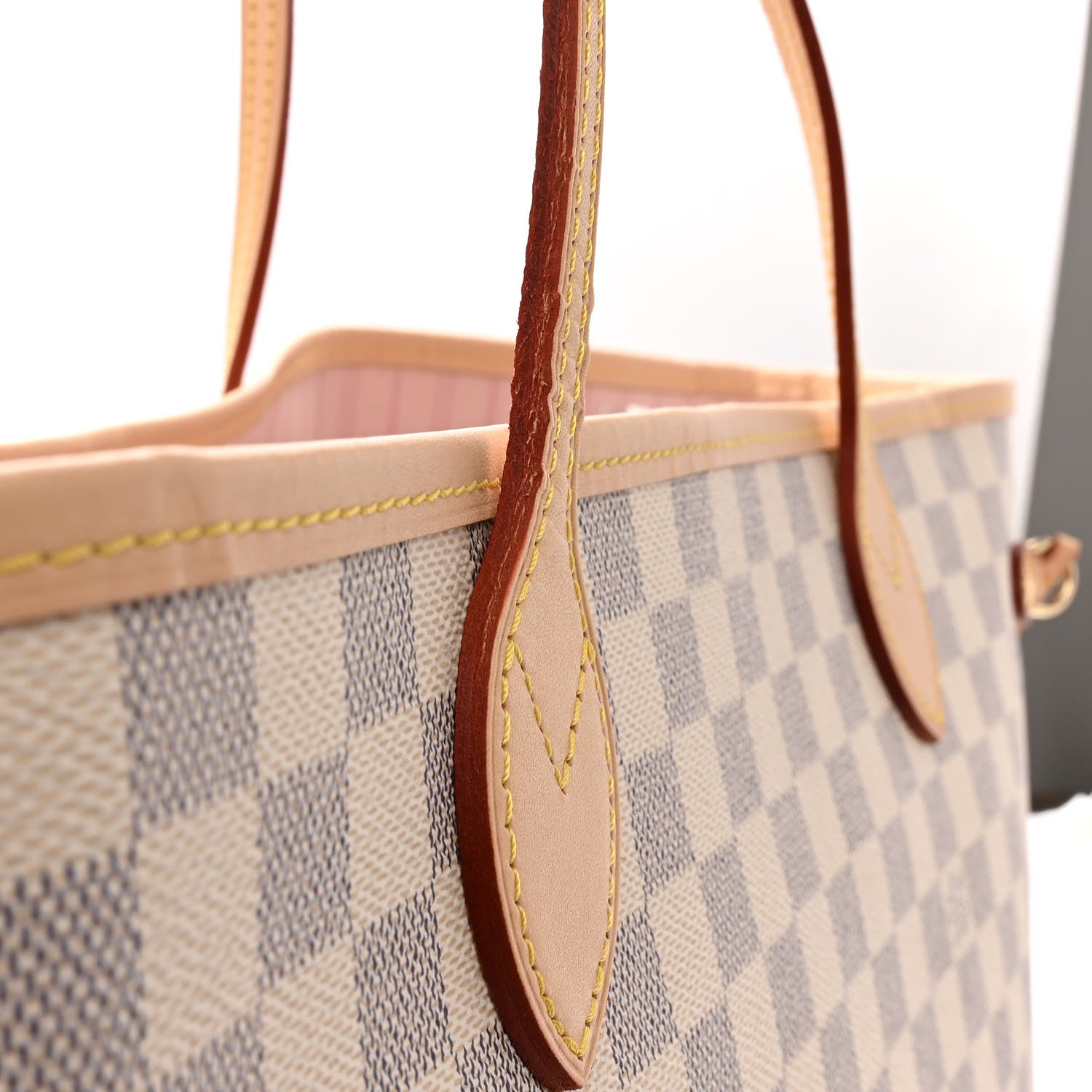Louis Vuitton Damier Azur Neo Neverfull GM Rose Ballerine 12 of 12