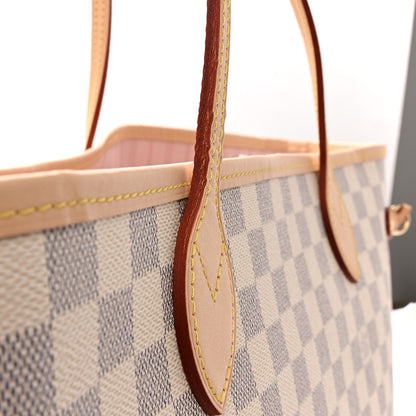 Louis Vuitton Damier Azur Neo Neverfull GM Rose Ballerine 12 of 12