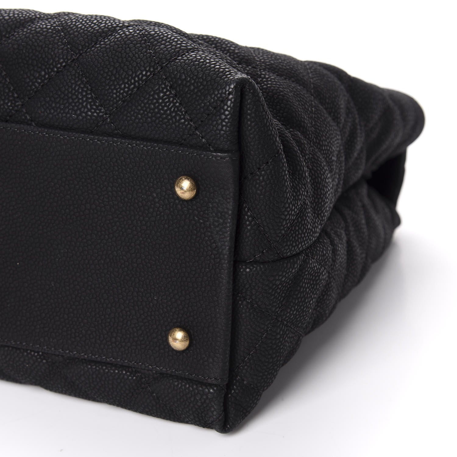 Chanel Iridescent Caviar Chic Quilt Tote Black 7 of 11
