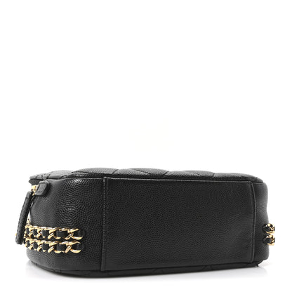 Chanel Caviar Quilted Mini CC You Camera Case Black 4 of 10