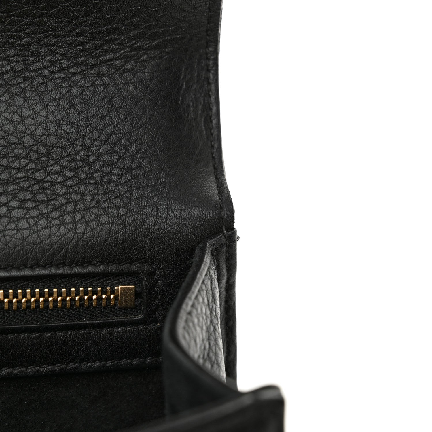 Christian Dior Grained Calfskin Small Diorama Flap Bag Black 13 of 13