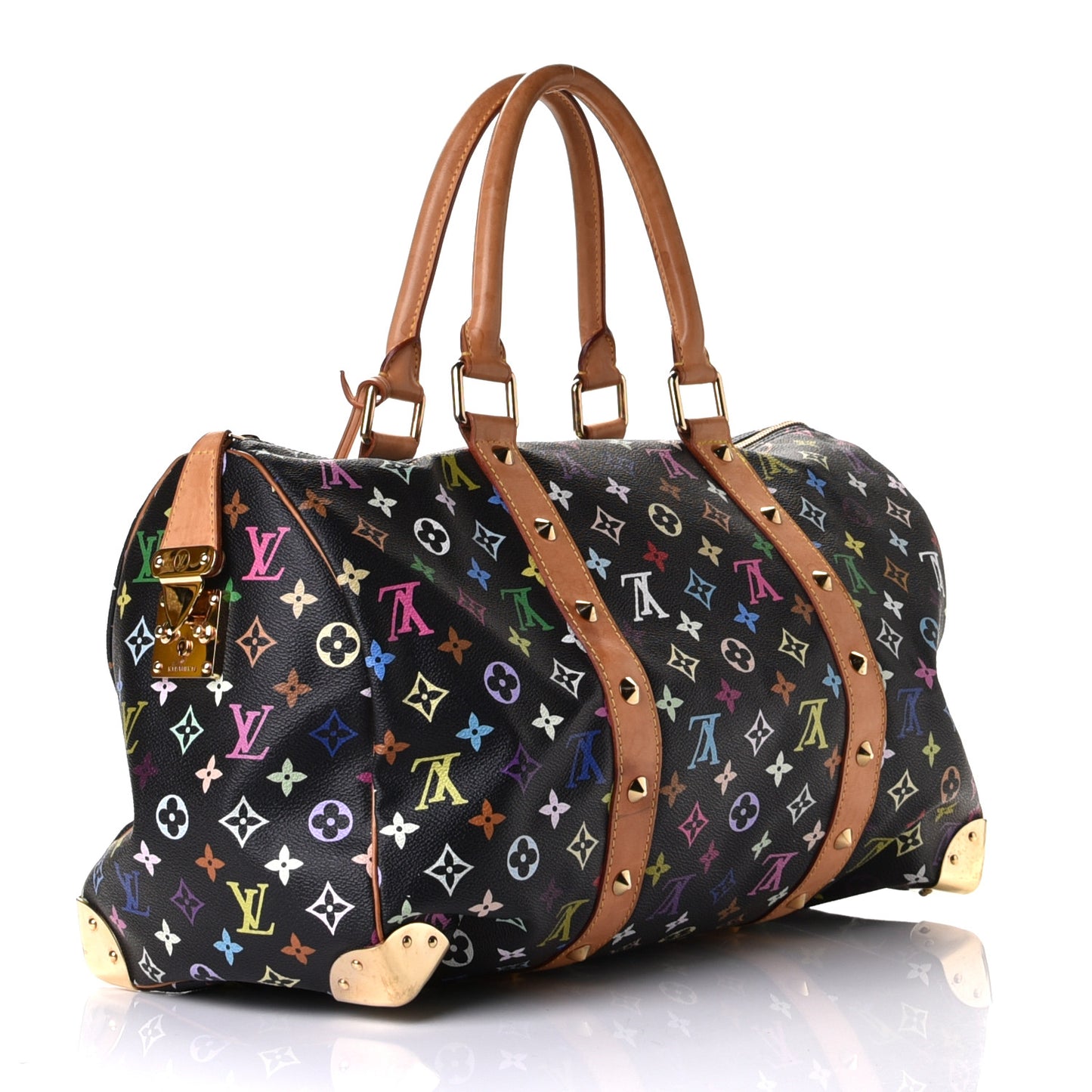 Monogram Multicolor Keepall 45 Black