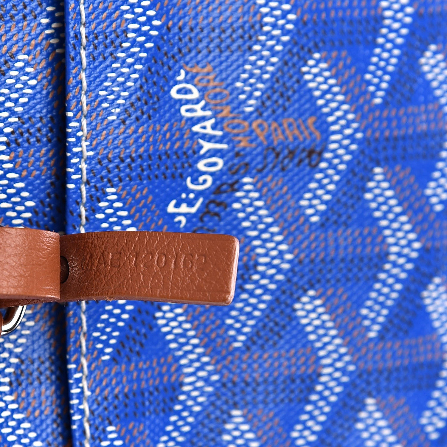Goyard Goyardine Reversible Pertuis PM Sky Blue 11 of 18