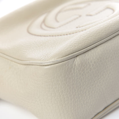 Gucci Pebbled Calfskin Small Soho Disco Bag Off White 13 of 19