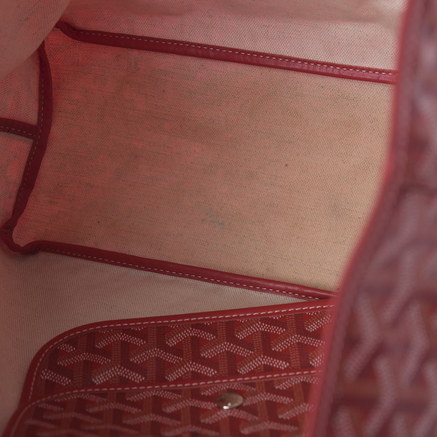 Goyard Goyardine Saint Louis PM Red 8 of 10