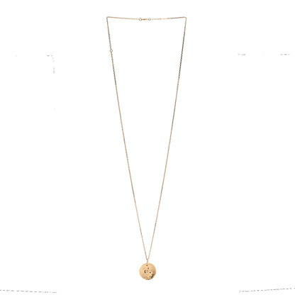 Van Cleef & Arpels 18K Yellow Gold Zodiac Virgo Pendant Necklace 3 of 6
