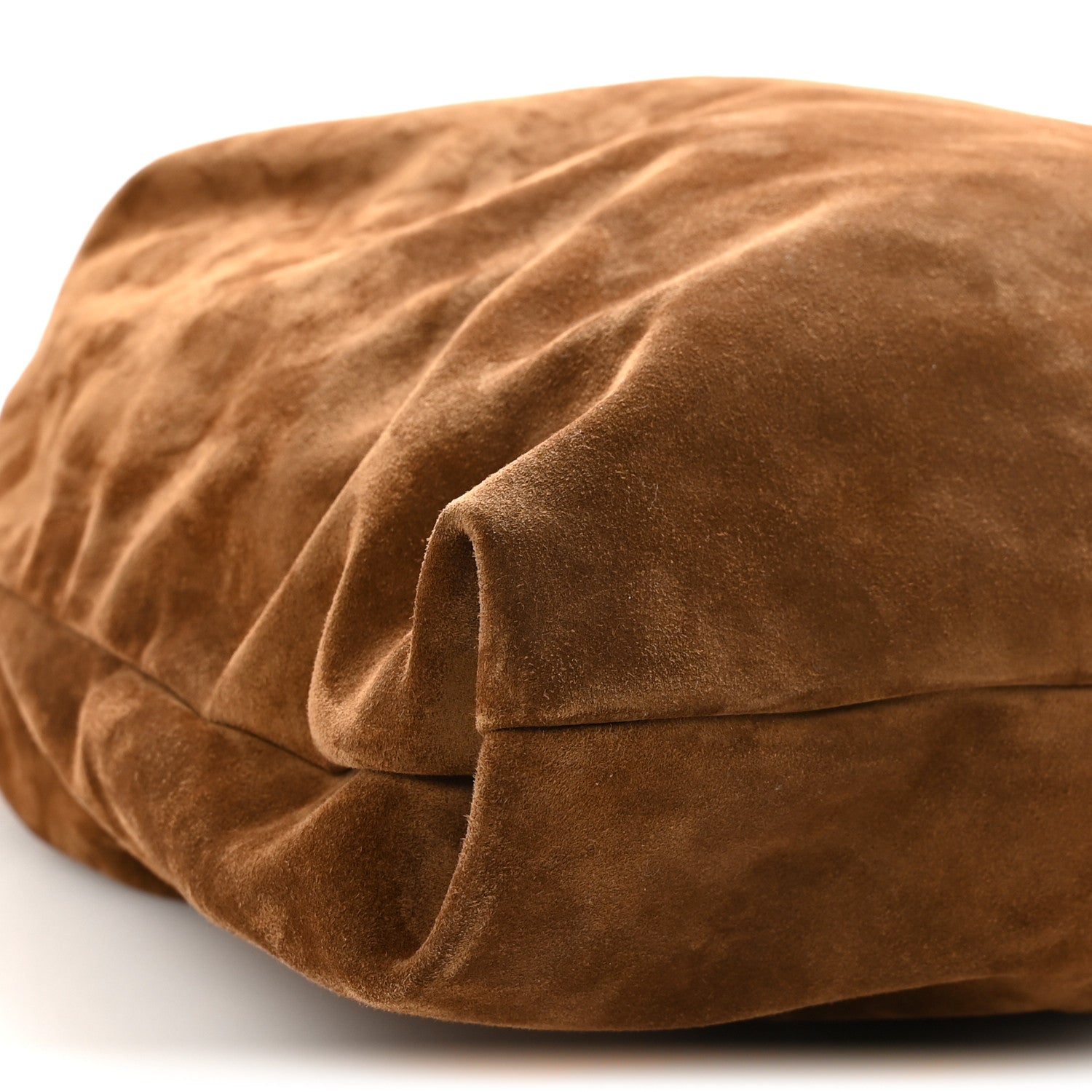 Saint Laurent Suede Amalia Hobo Caramel Cognac 10 of 11