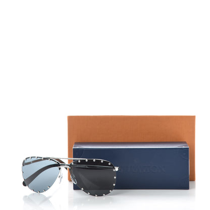 Louis Vuitton The Party Aviator Sunglasses Z0995W Black 7 of 7