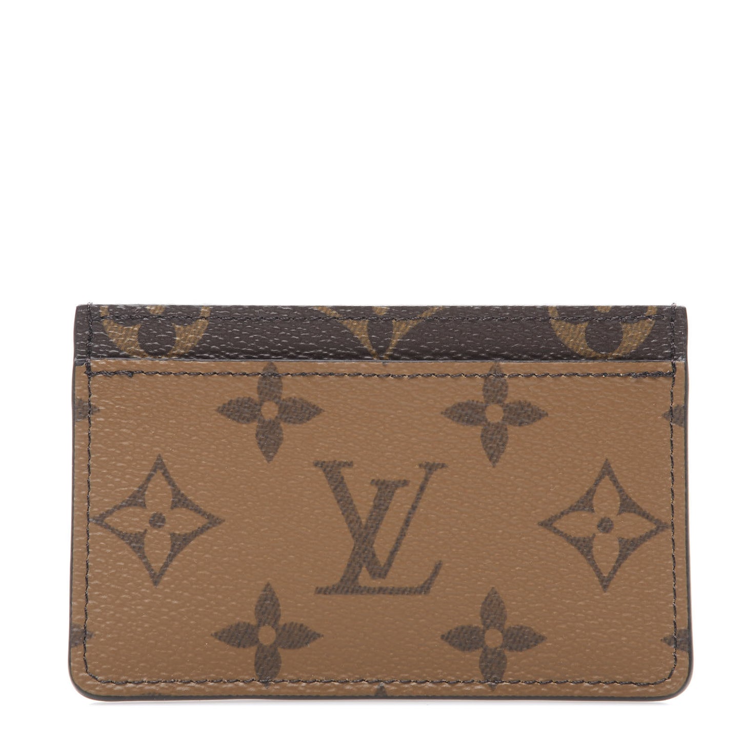 Reverse Monogram Card Holder