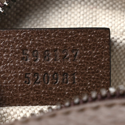 Gucci GG Supreme Monogram Web Mini Ophidia Messenger Brown 7 of 11