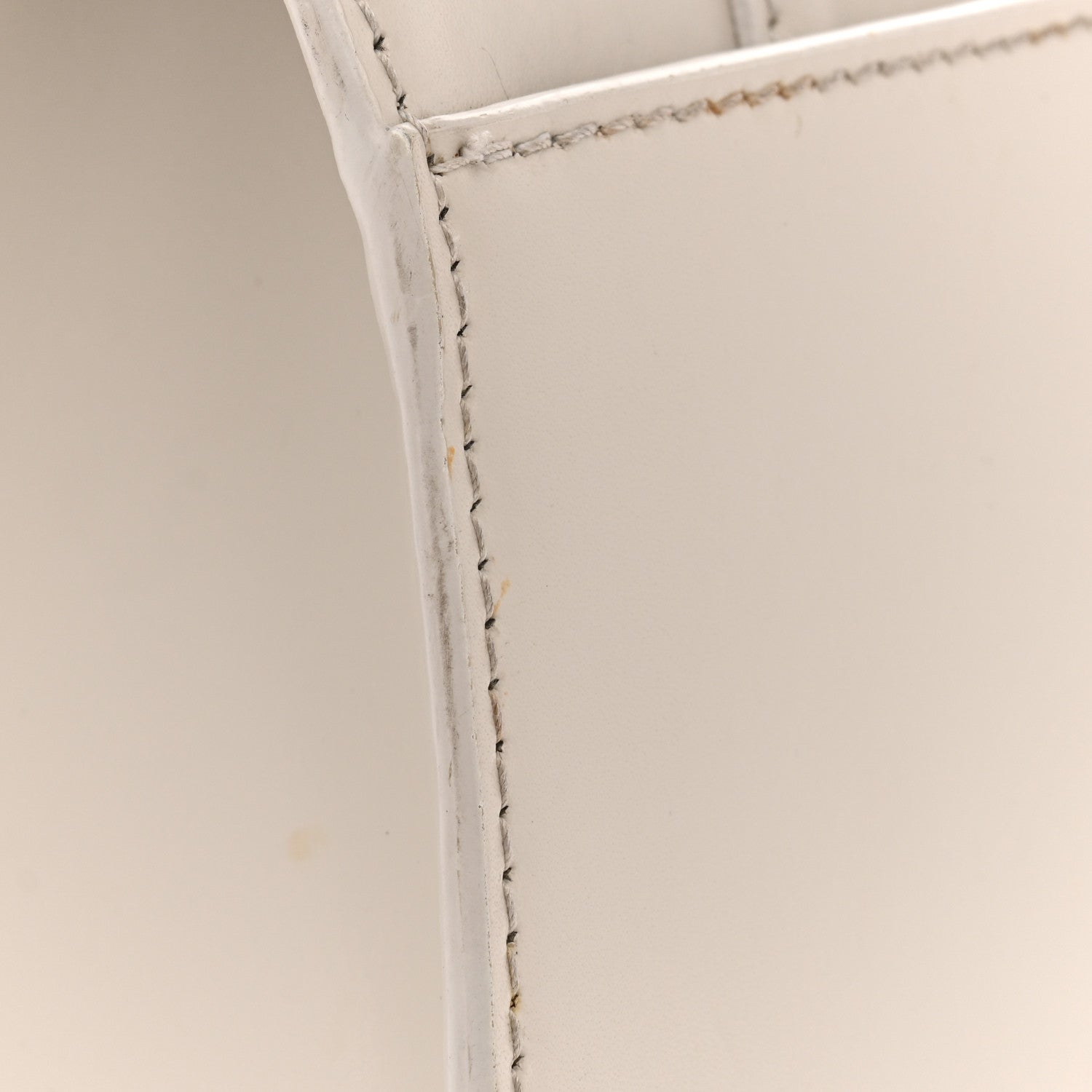 Balenciaga Shiny Box Calfskin Small Hourglass Top Handle Bag Chalky White 18 of 18