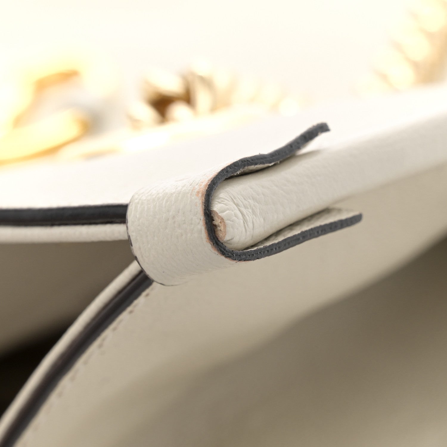 Gucci New Sakai Calfskin Lux Large Horsebit 1955 Tote Bag Mystic White 12 of 14