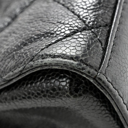Chanel Crumpled Grained Calfskin Medium CC Crave Flap Black 13 of 15
