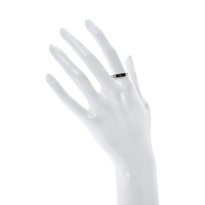 Cartier 18K White Gold 3.5mm LOVE Wedding Band Ring 56 7.5 2 of 4