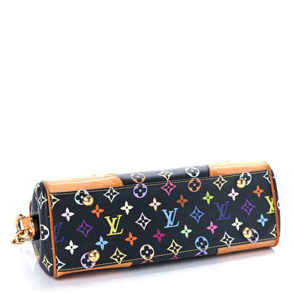 Louis Vuitton Monogram Multicolor Beverly MM Black 4 of 17