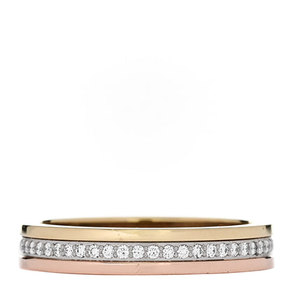 Cartier 18K White Yellow Pink Gold Diamond 3.5mm Vendome Louis Cartier Wedding Band Ring 53 6.5 1 of 5