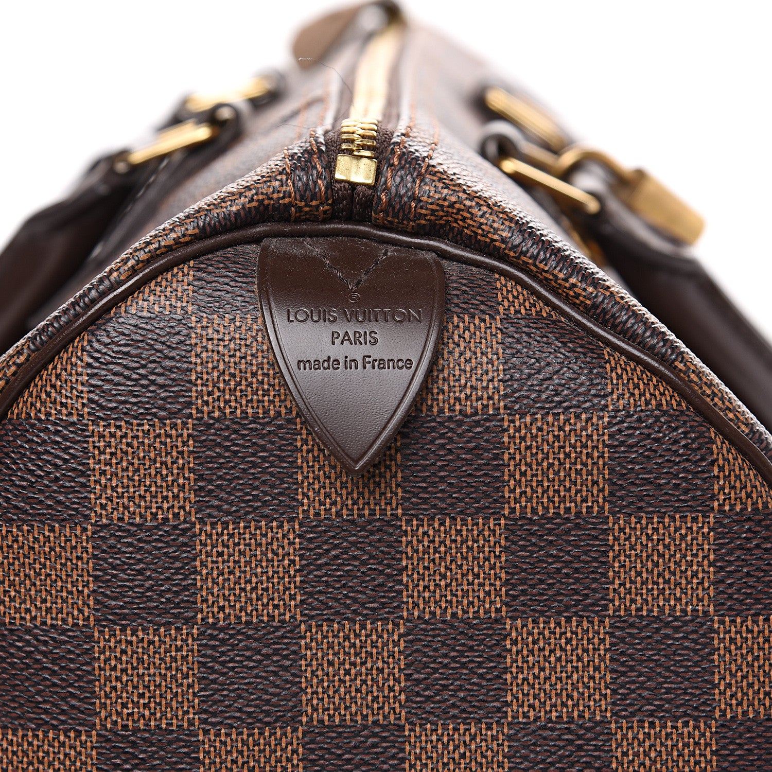 Louis Vuitton Damier Ebene Speedy 35 5 of 15
