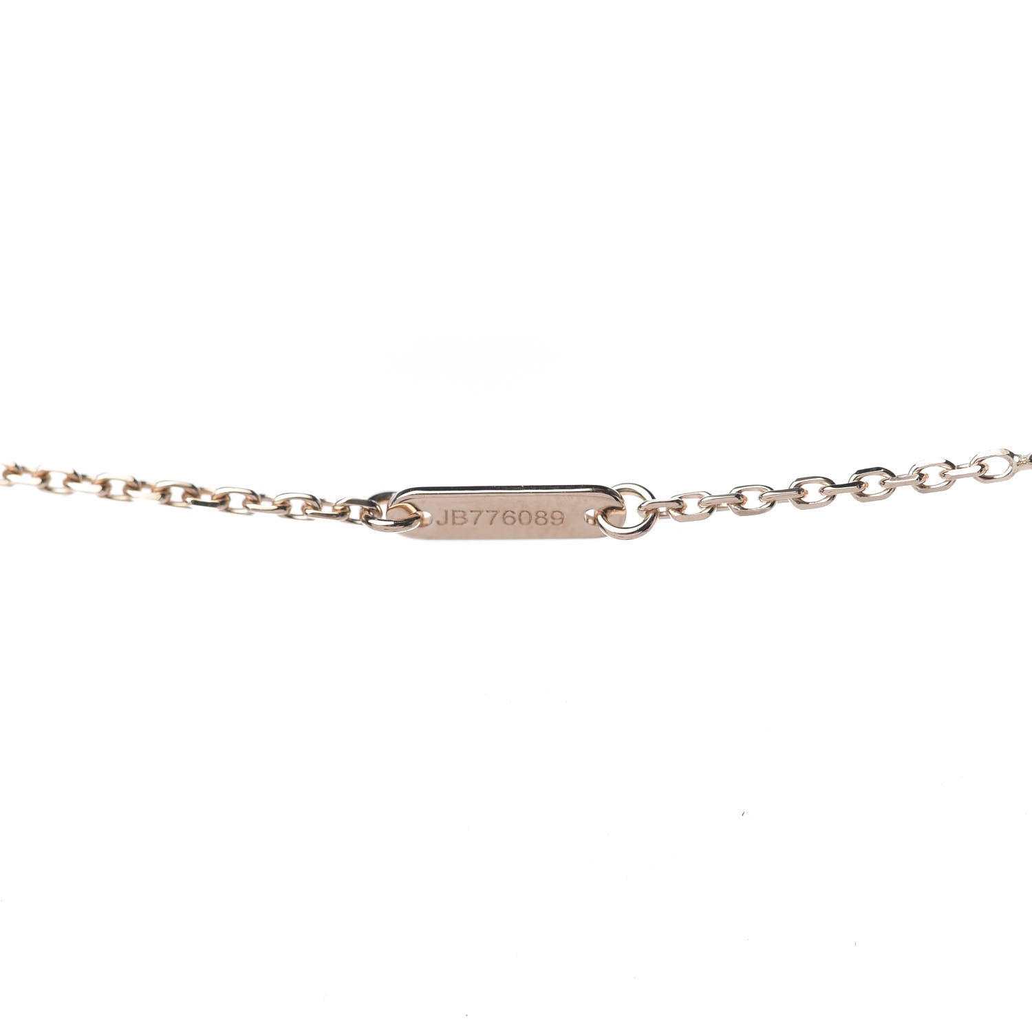 Van Cleef & Arpels 18K Rose Gold Sweet Alhambra Pendant Necklace 7 of 7