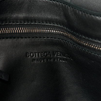 Bottega Veneta Lambskin Maxi Intrecciato Cassette Crossbody Bag Black 6 of 11