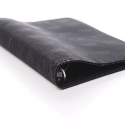 Chanel Nylon Travel Small Ring Agenda Planner Black 13 of 14