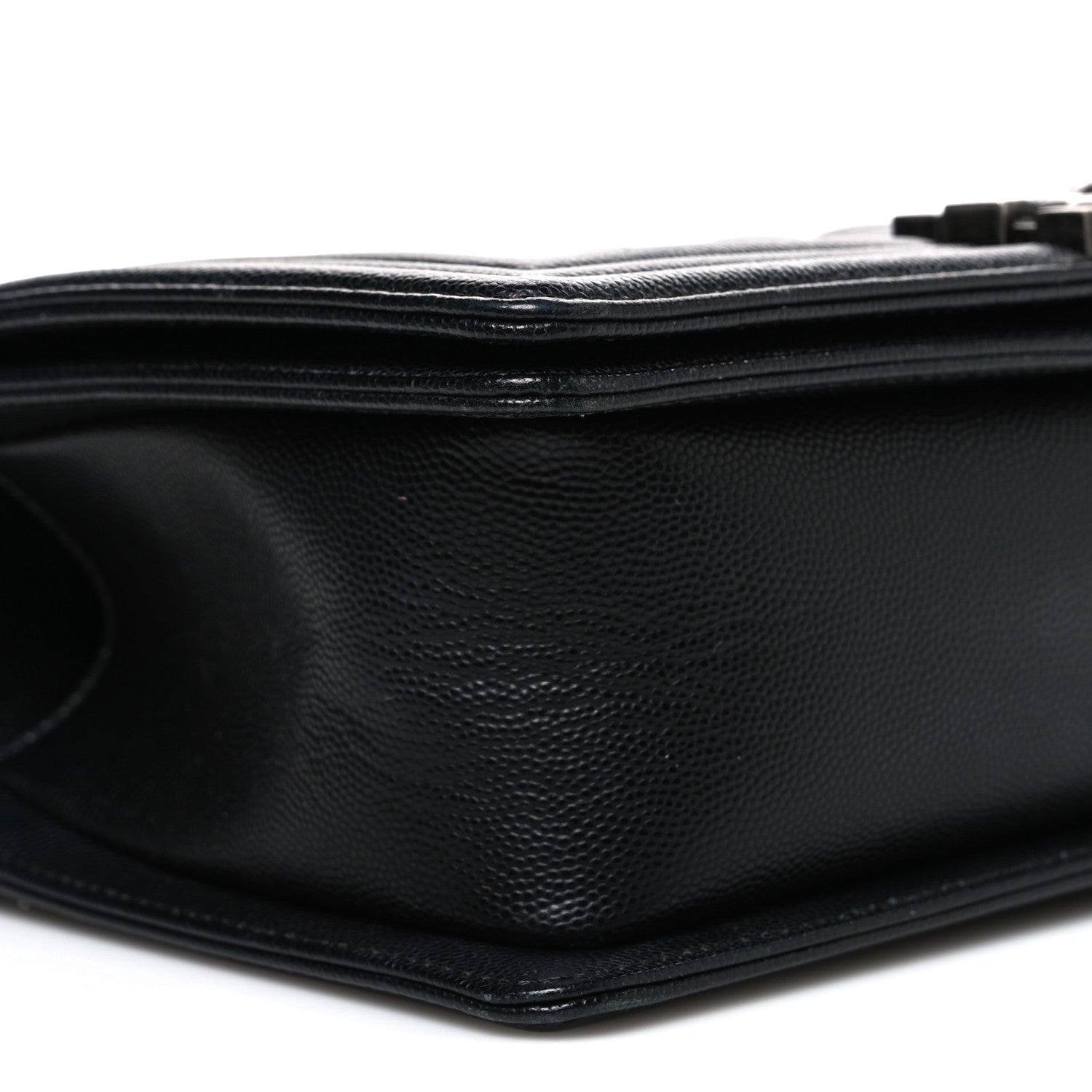Chanel Caviar Quilted Medium Boy Flap Black 9 of 10