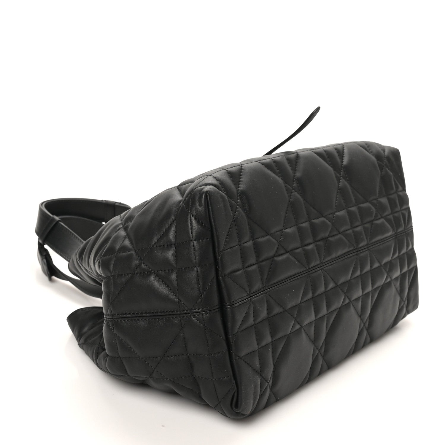 Christian Dior Calfskin Macrocannage Medium Toujours Black 4 of 10
