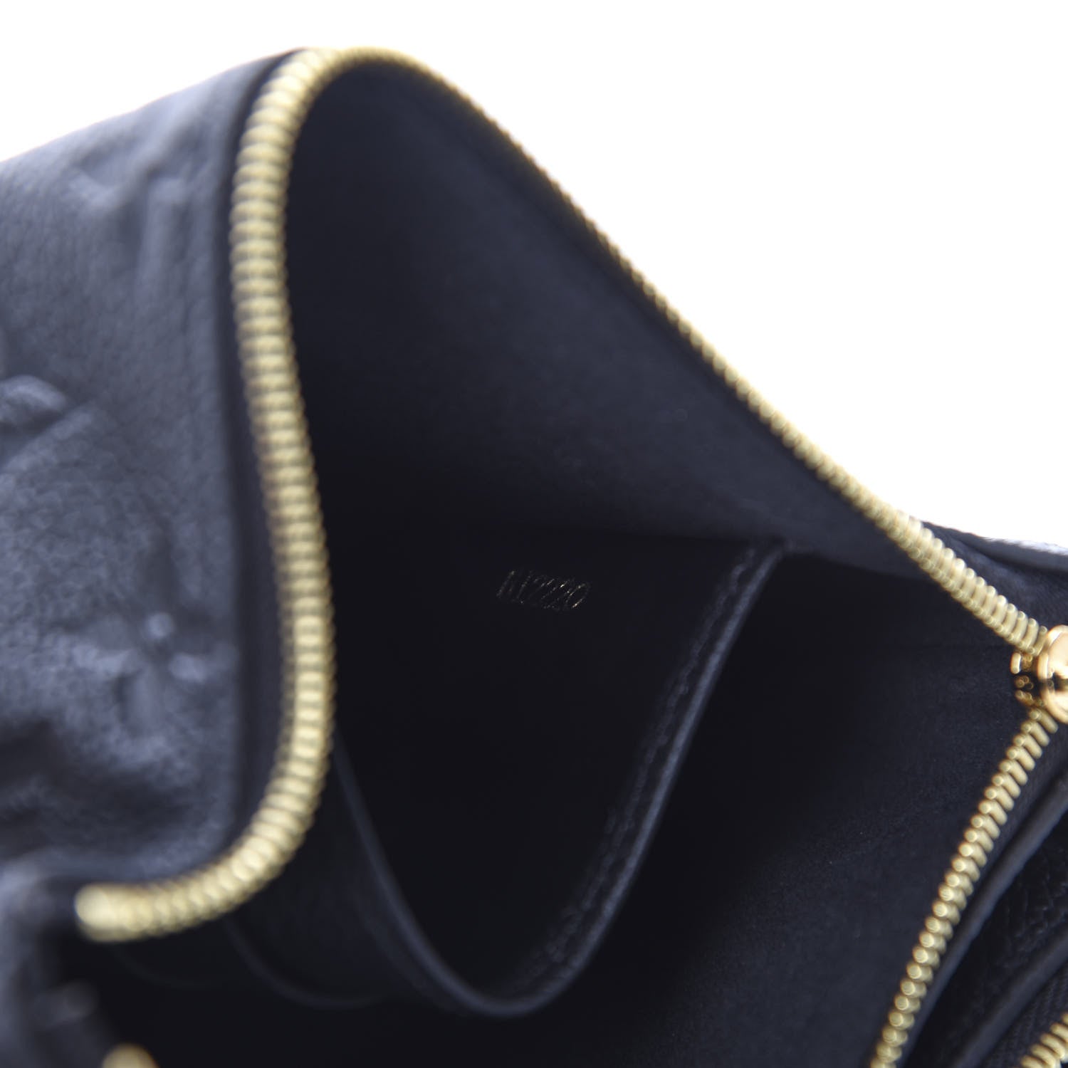 Louis Vuitton Empreinte Double Zip Pochette Black 10 of 12