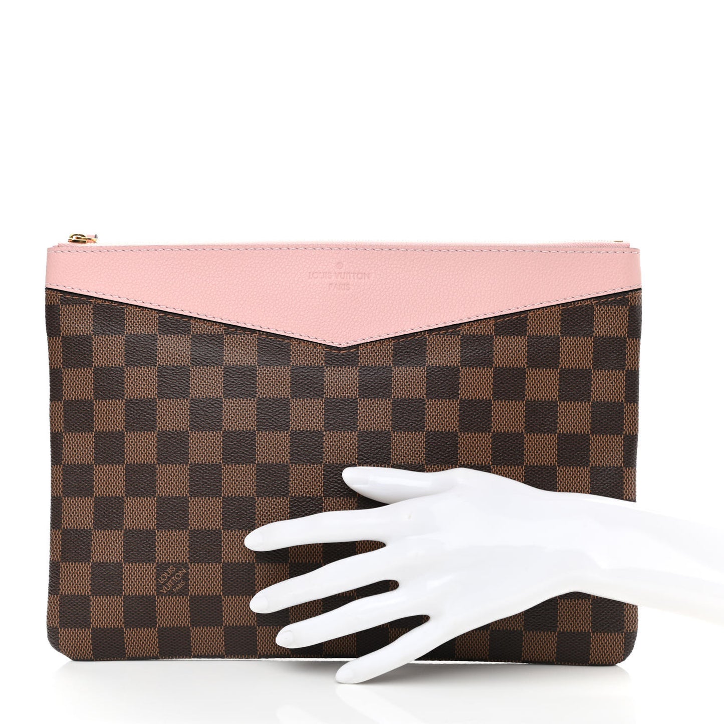 Damier Ebene Daily Pouch Rose Poudre
