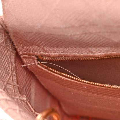 Christian Dior Canvas Embroidered Cannage Medium Lady D-Lite Pink 11 of 14