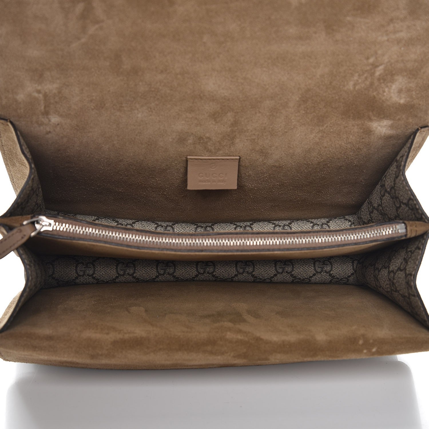Gucci GG Supreme Monogram Small Dionysus Shoulder Bag Taupe 5 of 8