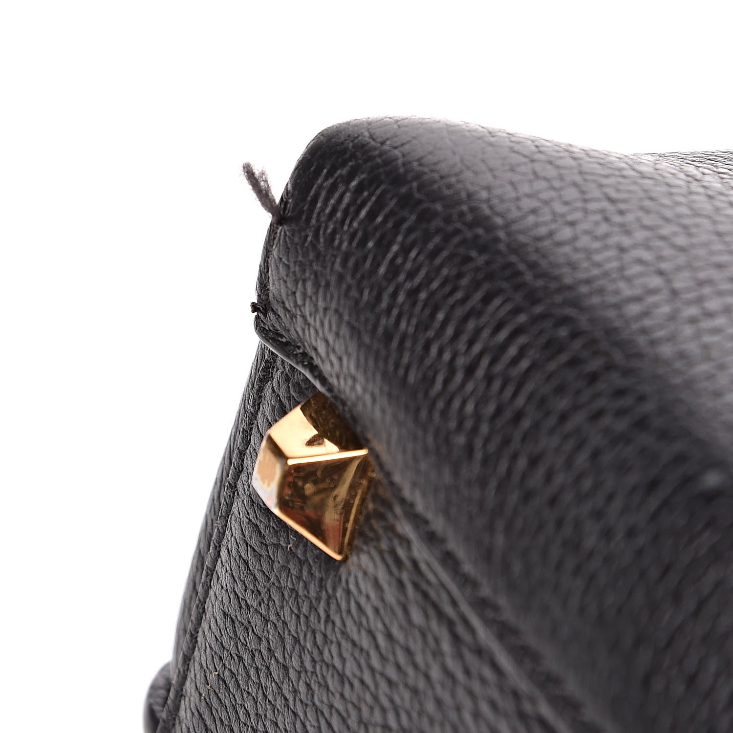 MCM Grained Calfskin Medium Milla Tote Black 10 of 10