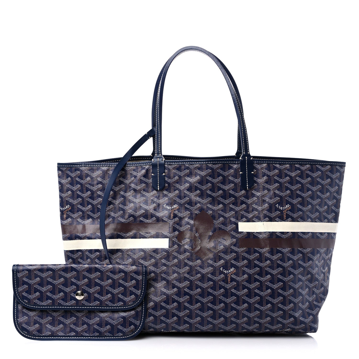 Goyard Goyardine Saint Louis PM Navy 1 of 14