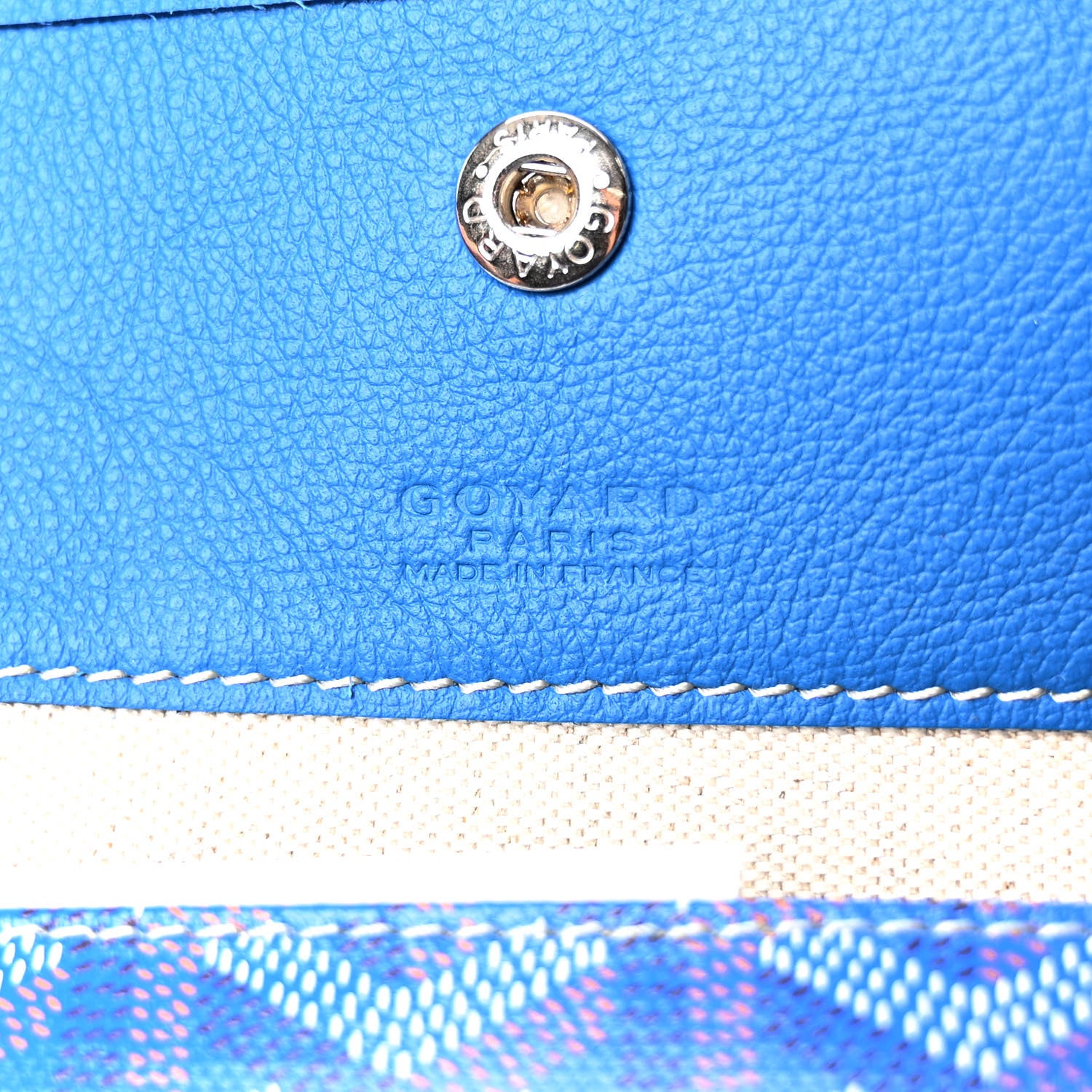 Goyard Goyardine Saint Louis GM Sky Blue 7 of 10