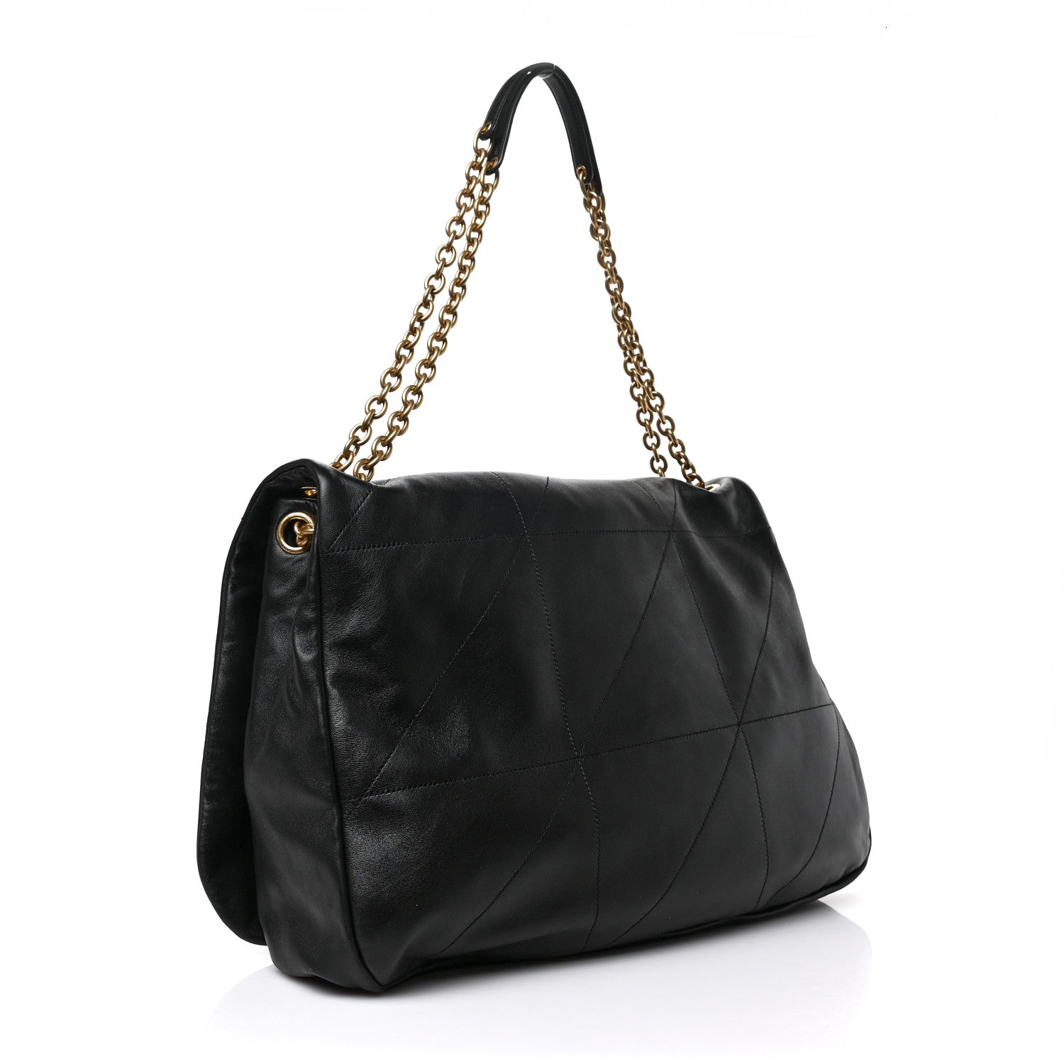 Saint Laurent Lambskin Matelasse Monogram Large Jamie 4.3 Black 2 of 7
