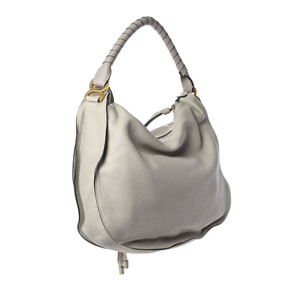 Chloe Calfskin Large Marcie Hobo Dove 3 of 11
