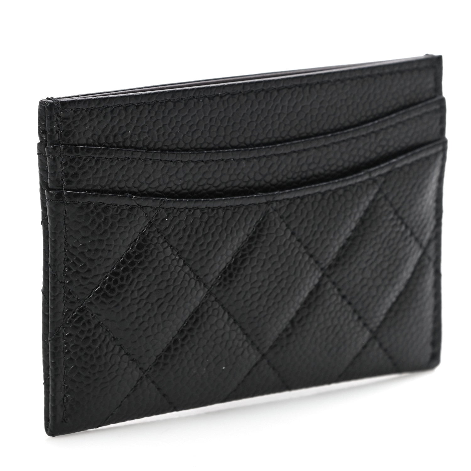 Chanel Caviar Quilted Card Holder Black 3 of 12