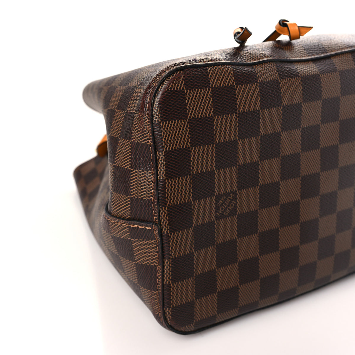 Damier Ebene Neonoe MM Safran