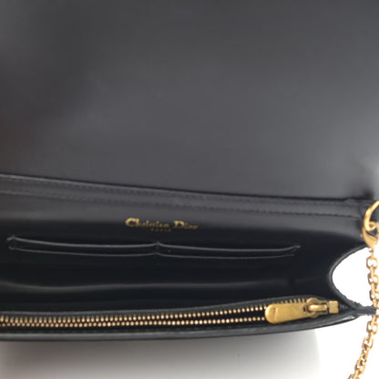 Christian Dior Calfskin J'Adior Wallet on Chain Pouch Black 4 of 11
