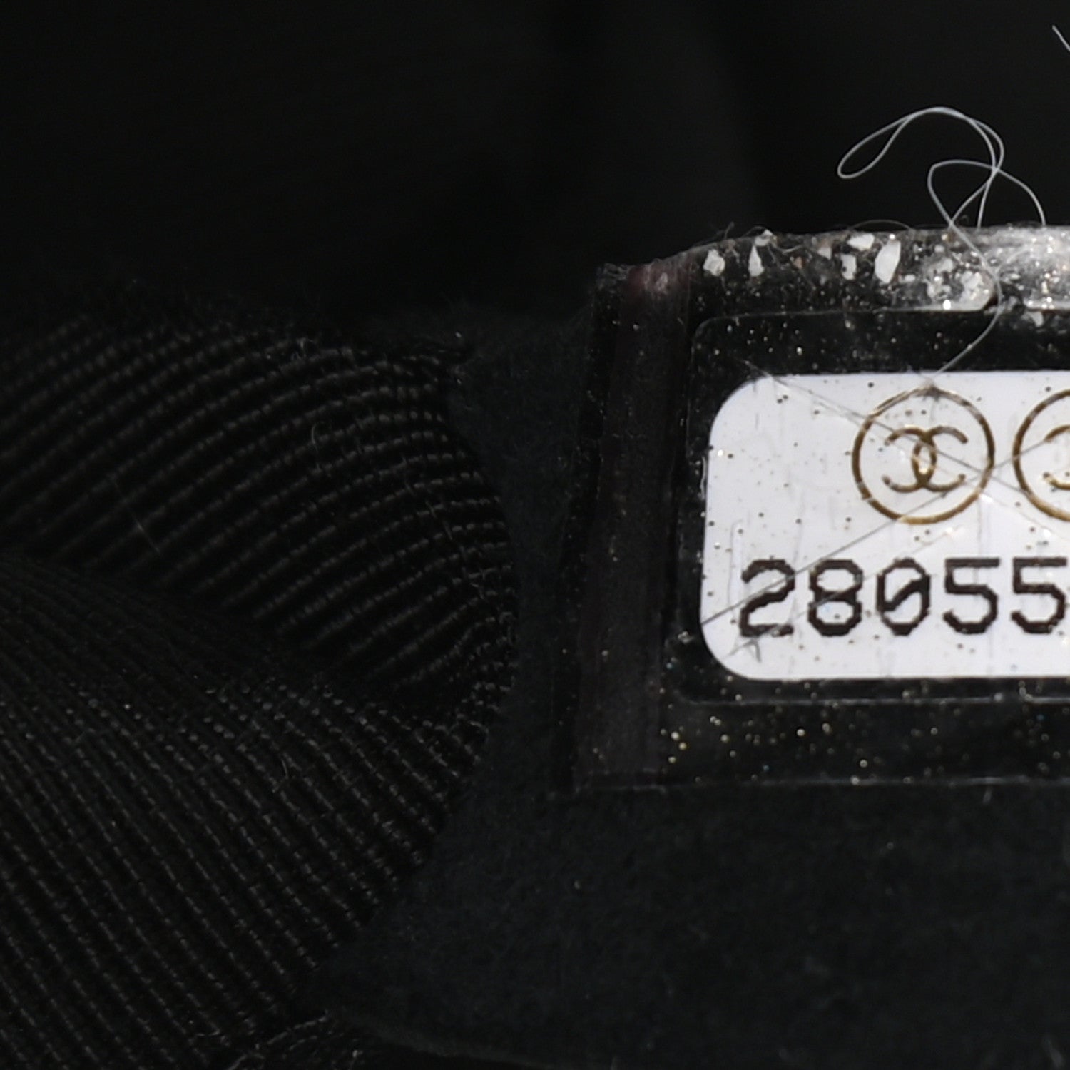 Chanel Calfskin Chevron Quilted Medium Boy Flap Black 6 of 9