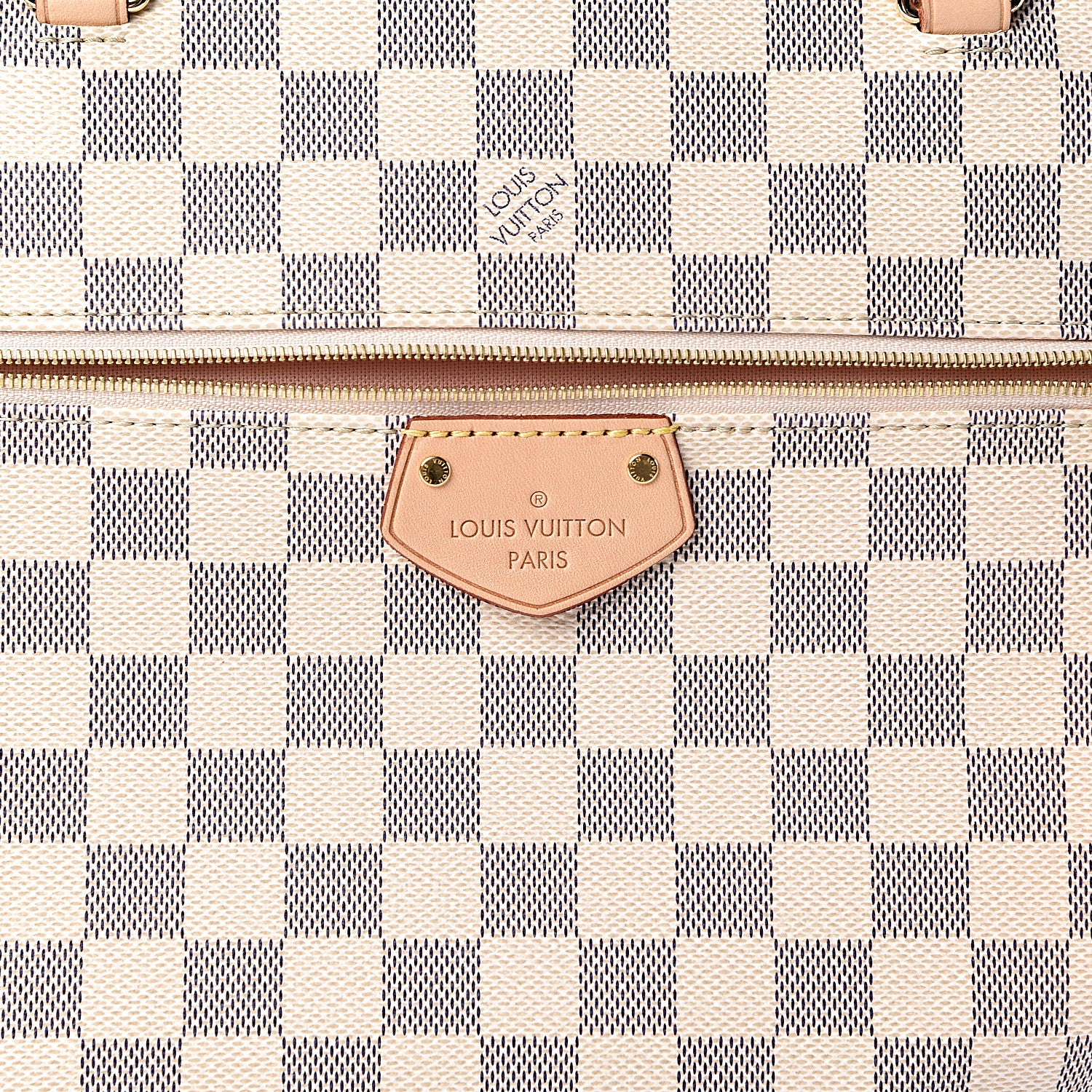 Louis Vuitton Damier Azur Iena MM 9 of 12