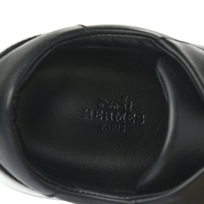 Hermes Calfskin Day Sneakers 36 Black 7 of 9