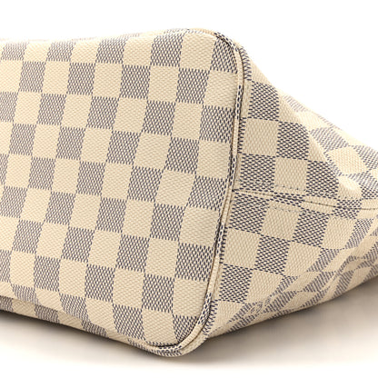 Louis Vuitton Damier Azur Neo Neverfull MM Rose Ballerine 9 of 11