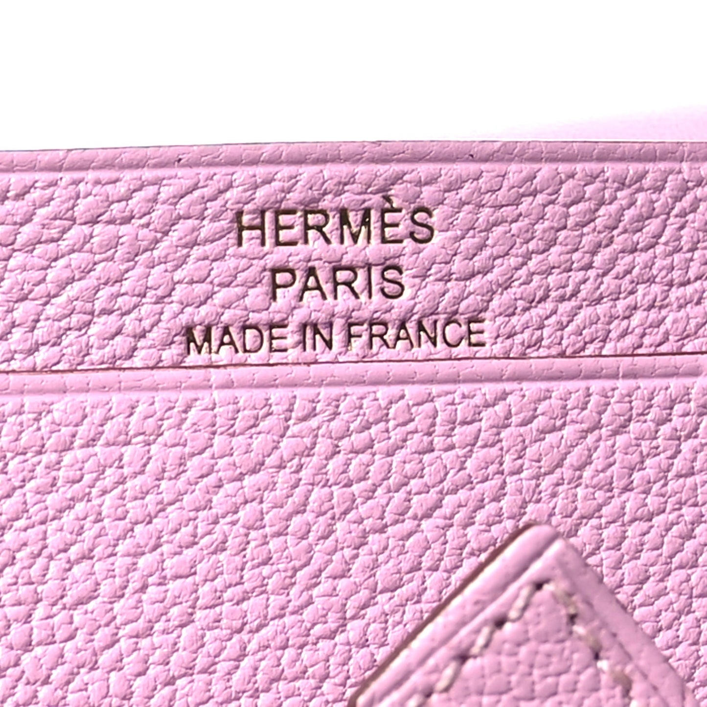Chevre Mysore Bearn Card Holder Wallet Mauve Sylvestre