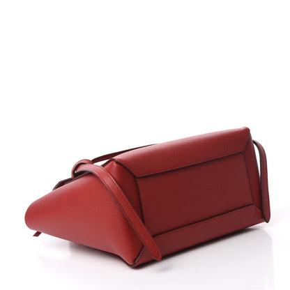 Celine Baby Grained Calfskin Micro Belt Bag Coquelicot 4 of 10