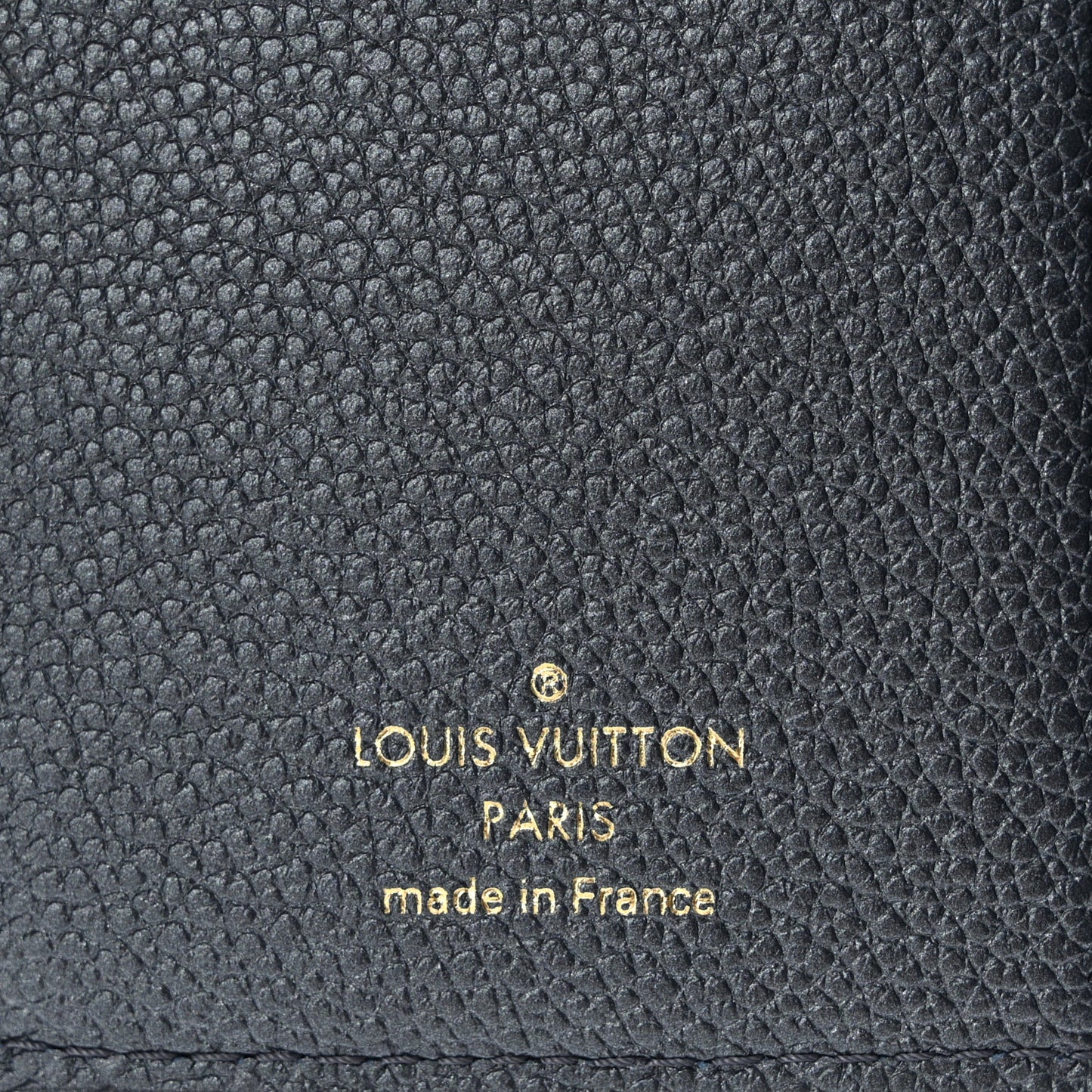 Empreinte Monogram Flower Victorine Wallet Navy Blue