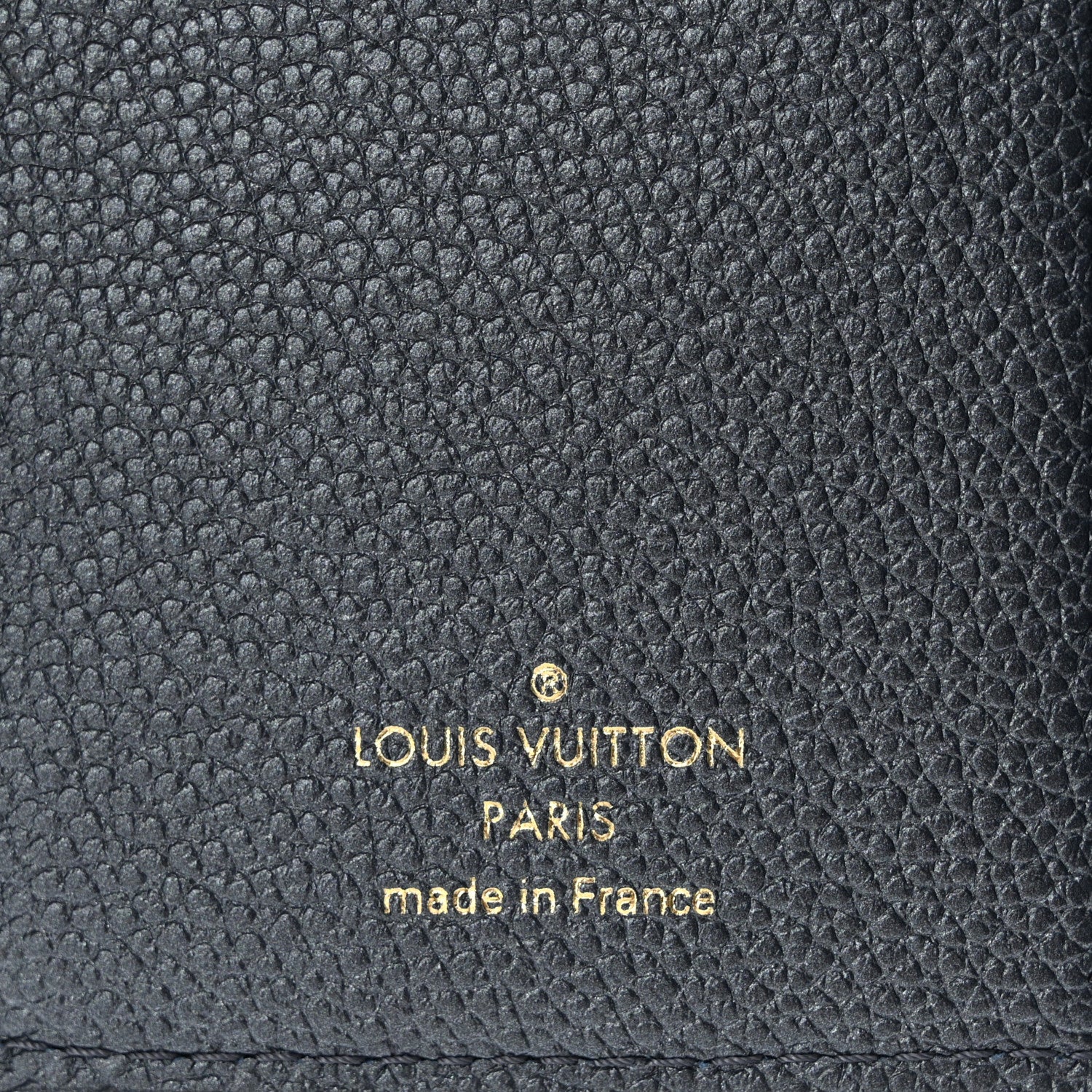 Louis Vuitton Empreinte Monogram Flower Victorine Wallet Navy Blue 7 of 7