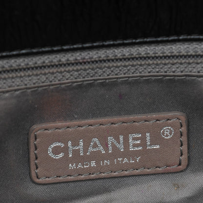 Chanel Vinyl Rock In Moscow Single Flap Black 6 of 8