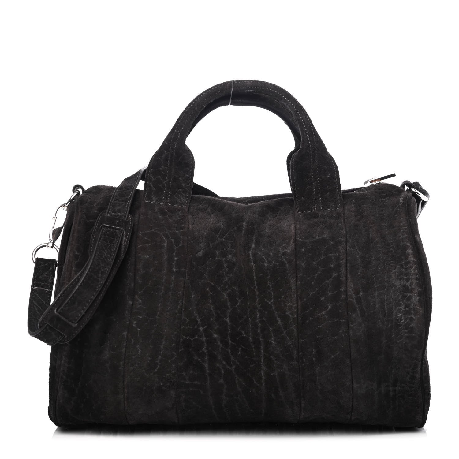 Alexander Wang Tumbled Nubuck Rocco Espresso Rhodium Hardware 1 of 4